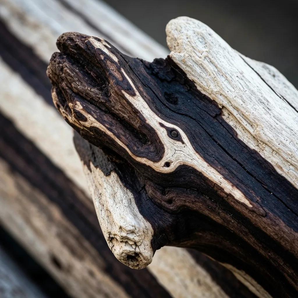 Close-up of a person applying sealant to a wooden deck, illustrating the sealing process